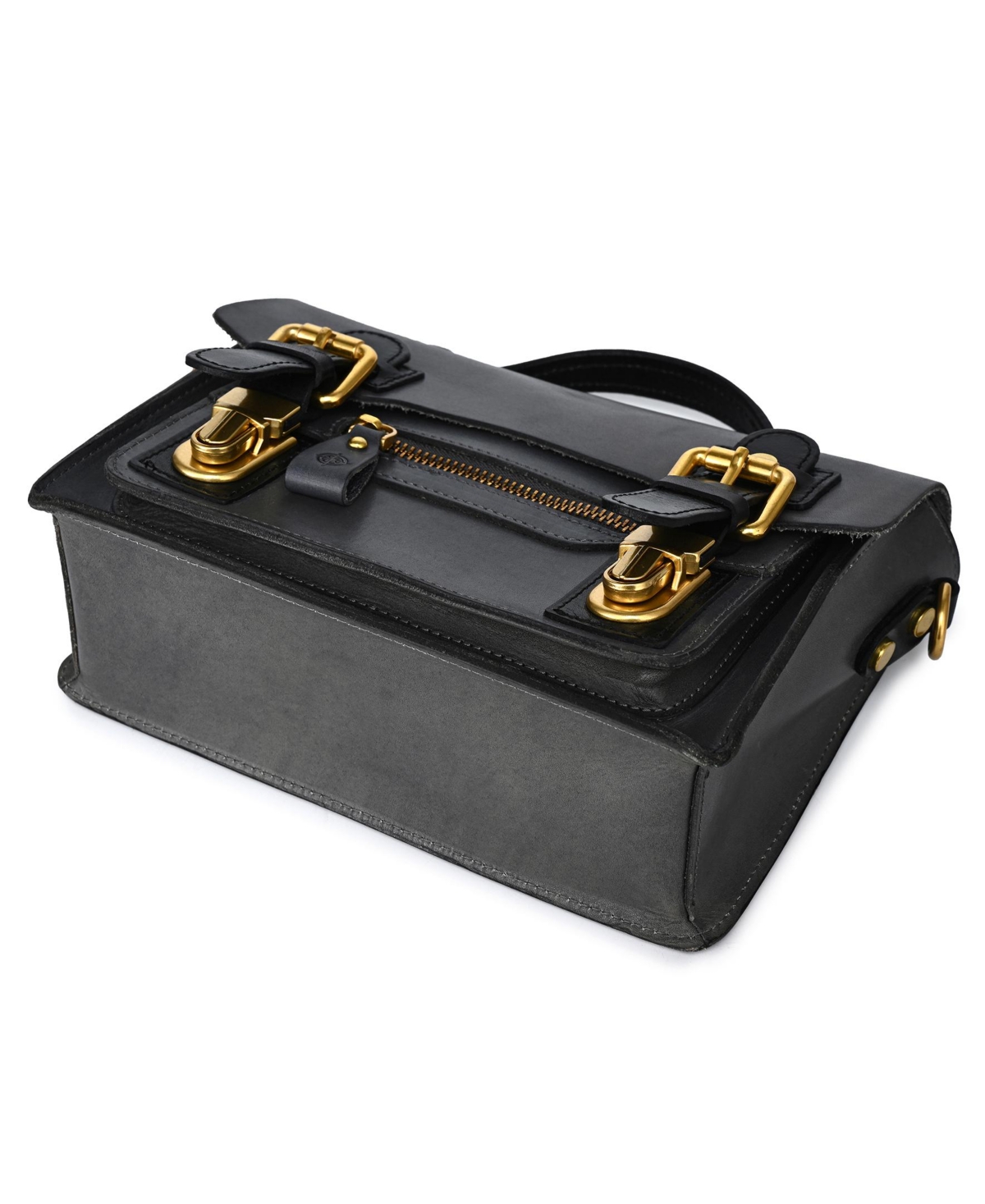 Old Trend Aster Mini Satchel In Slate