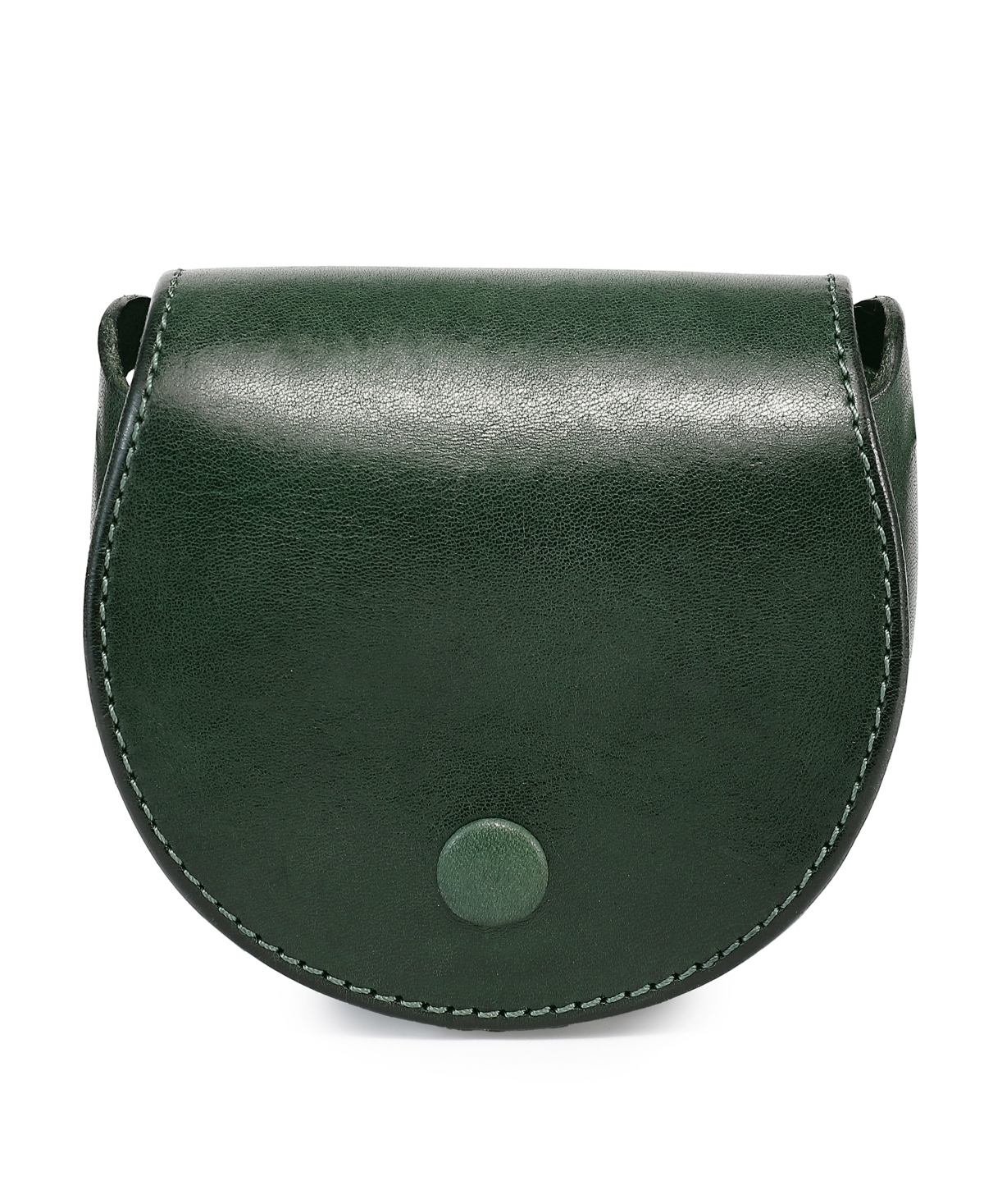 Old Trend Basswood Mini Leather Box In Kale