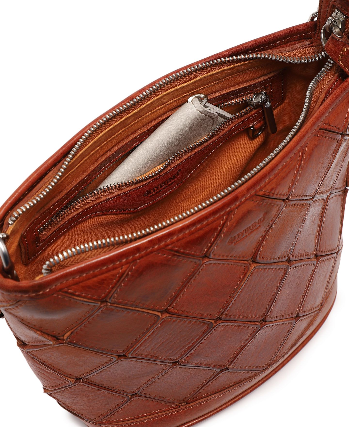 Женская сумка OLD TREND Mermaid Convertible Crossbody, цвет: Карамельный — фото 9