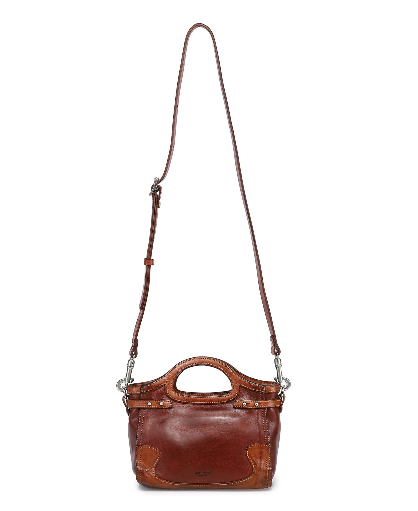 Женская сумка OLD TREND Canna Mini Satchel, цвет: Коричневый — фото 3