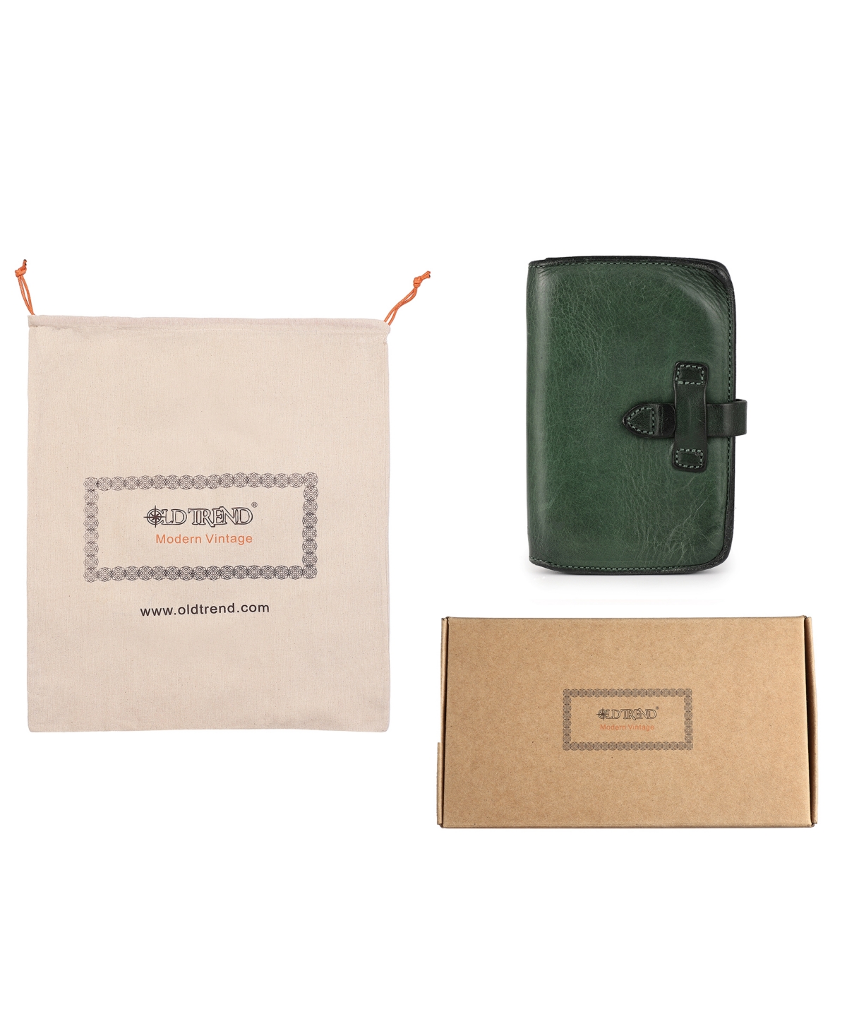 Old Trend Leeds Bifold Card Holder In Kale
