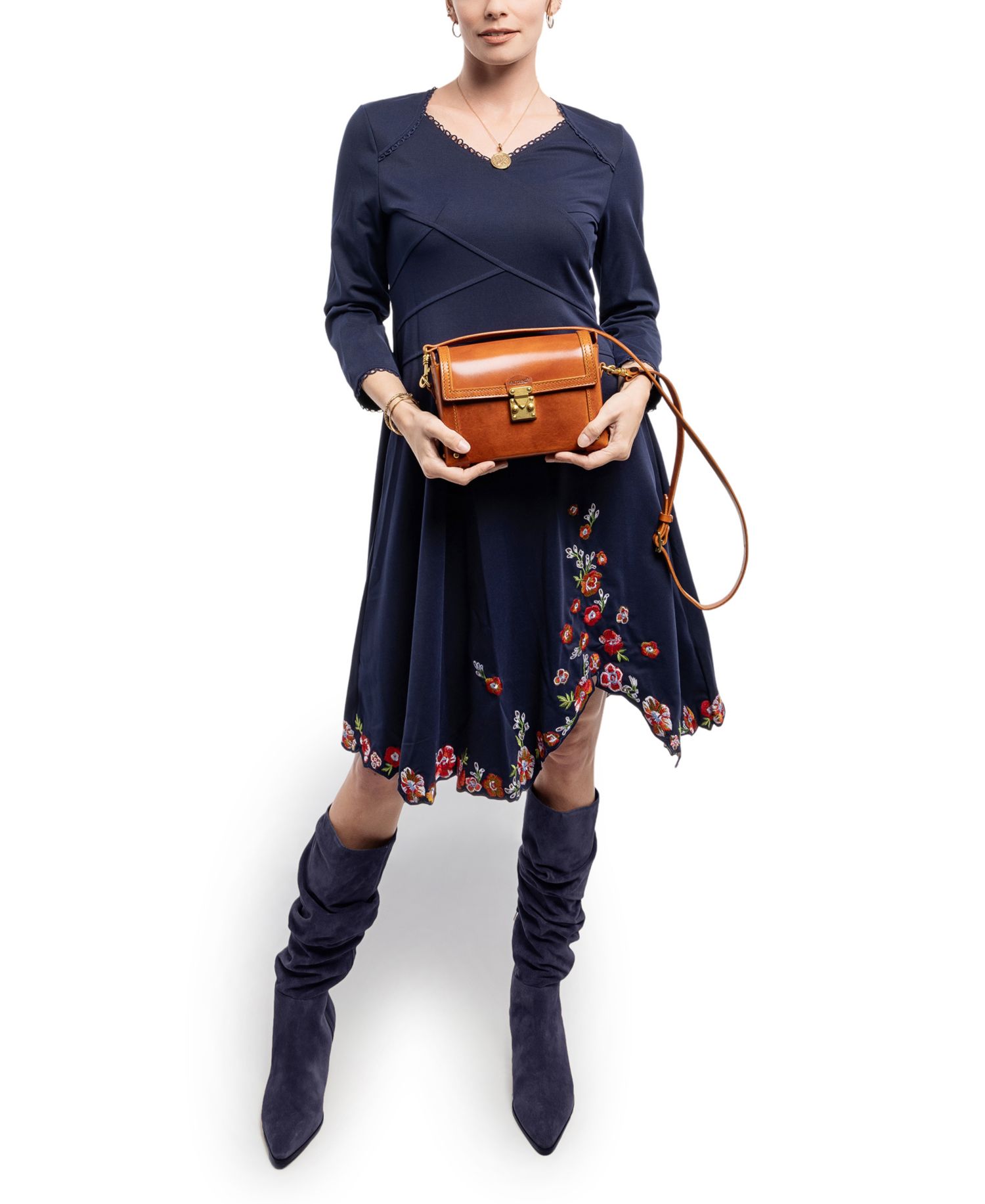 Azalea Vintage Case Crossbody Bag