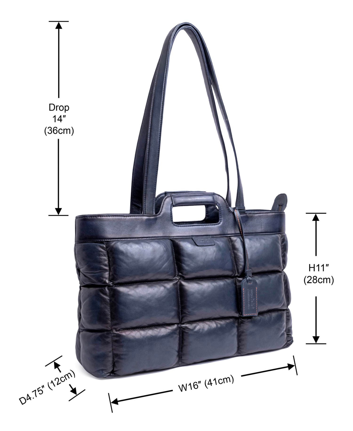 Puffy Clover Tote Bag