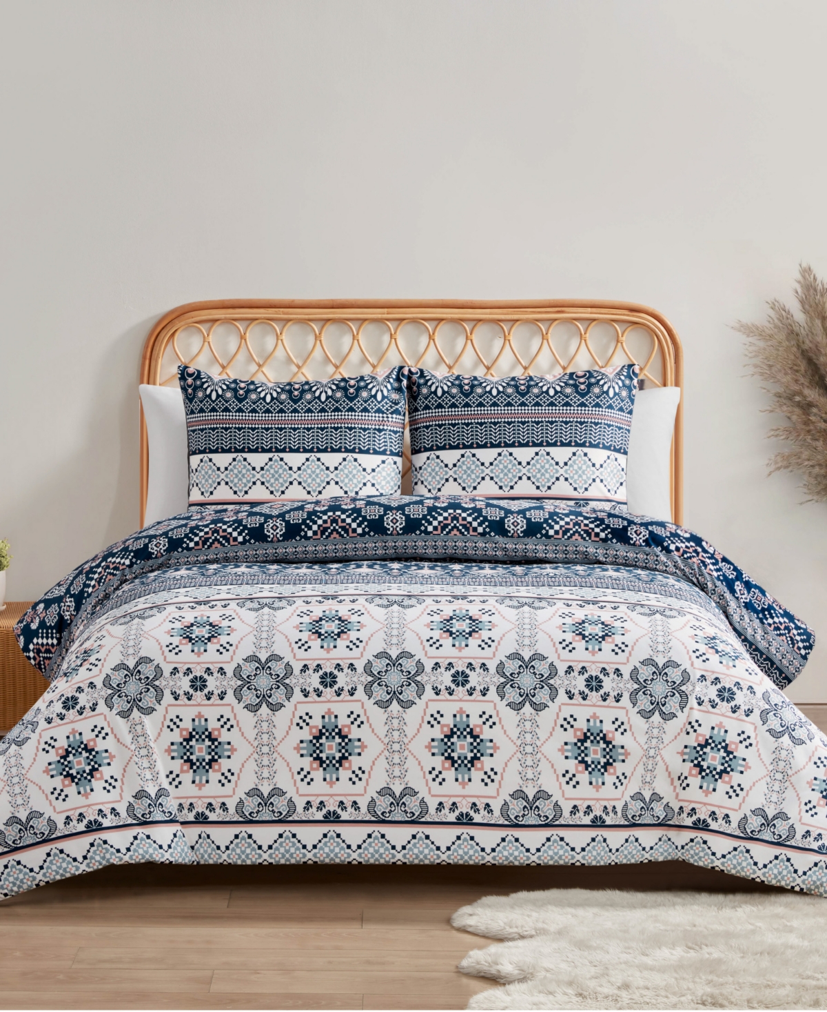 Jessica Simpson Bohemian 3-pc. Duvet Cover Set, Full/queen In Boho