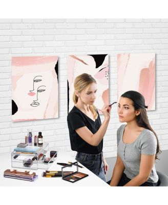 Stackable Acrylic Drawers - Perfect for Organizing Makeup Palettes, Hair Accessories, Cosmetics & more