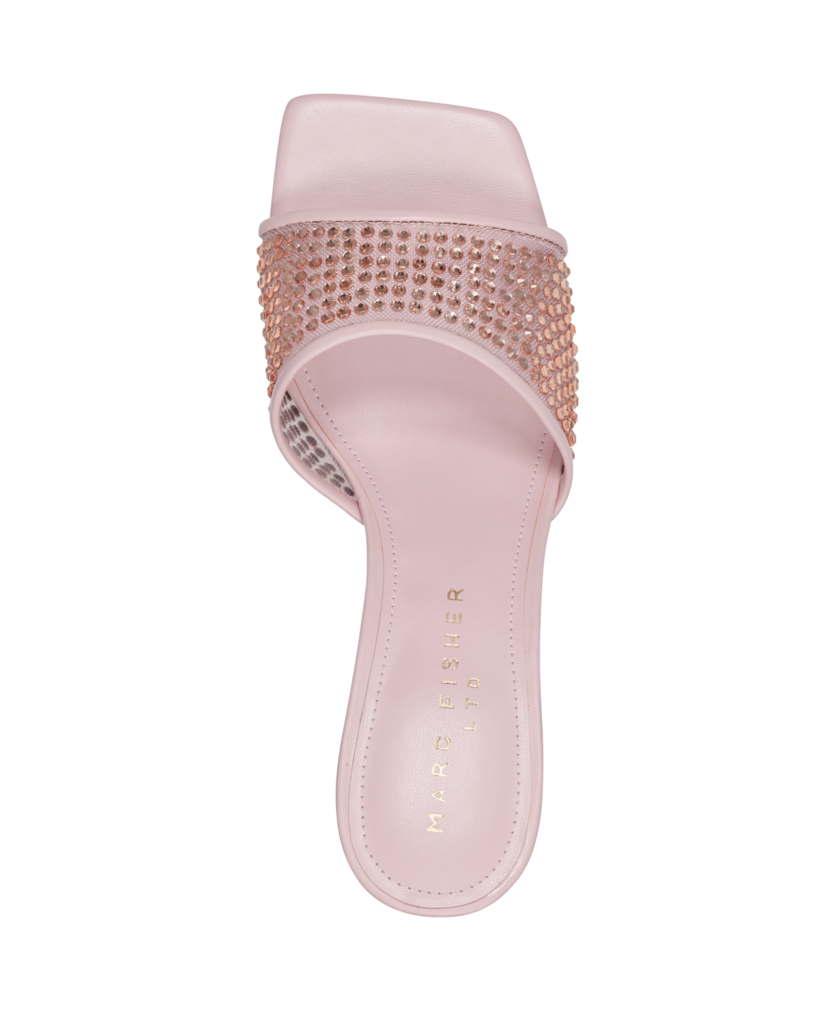 Marc Fisher Ltd Delaney Slide Sandal In Light Pink