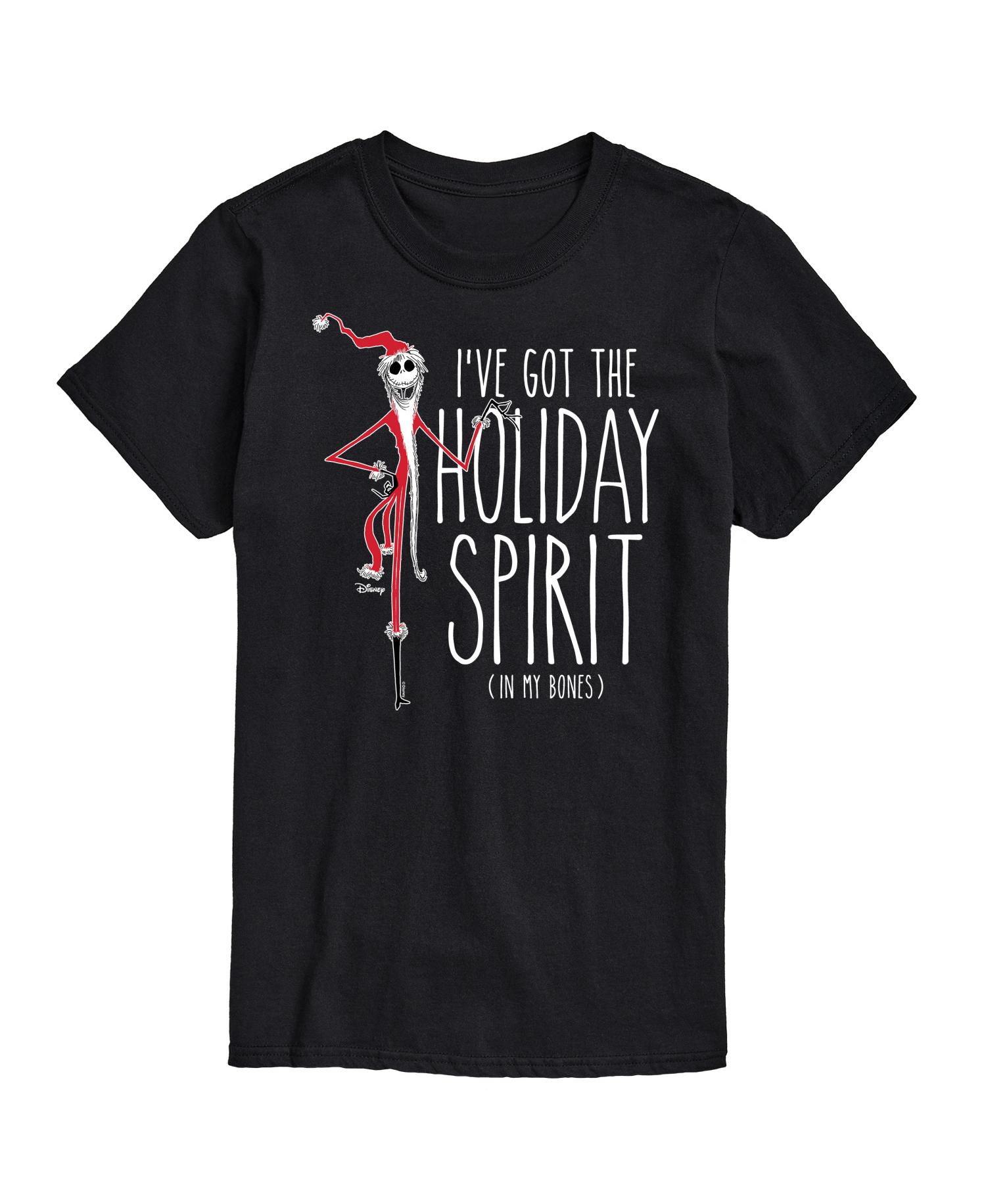 Men's Nightmare Before Christmas Holiday Spirit Short Sleeve Tee