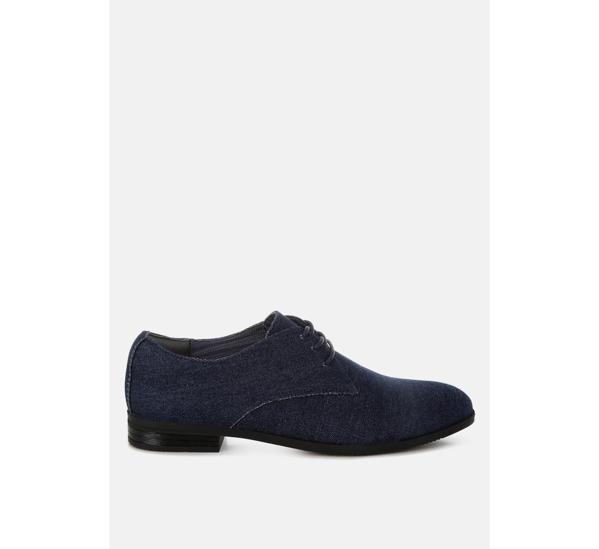 Zapier Denim Oxford Shoes - Navy