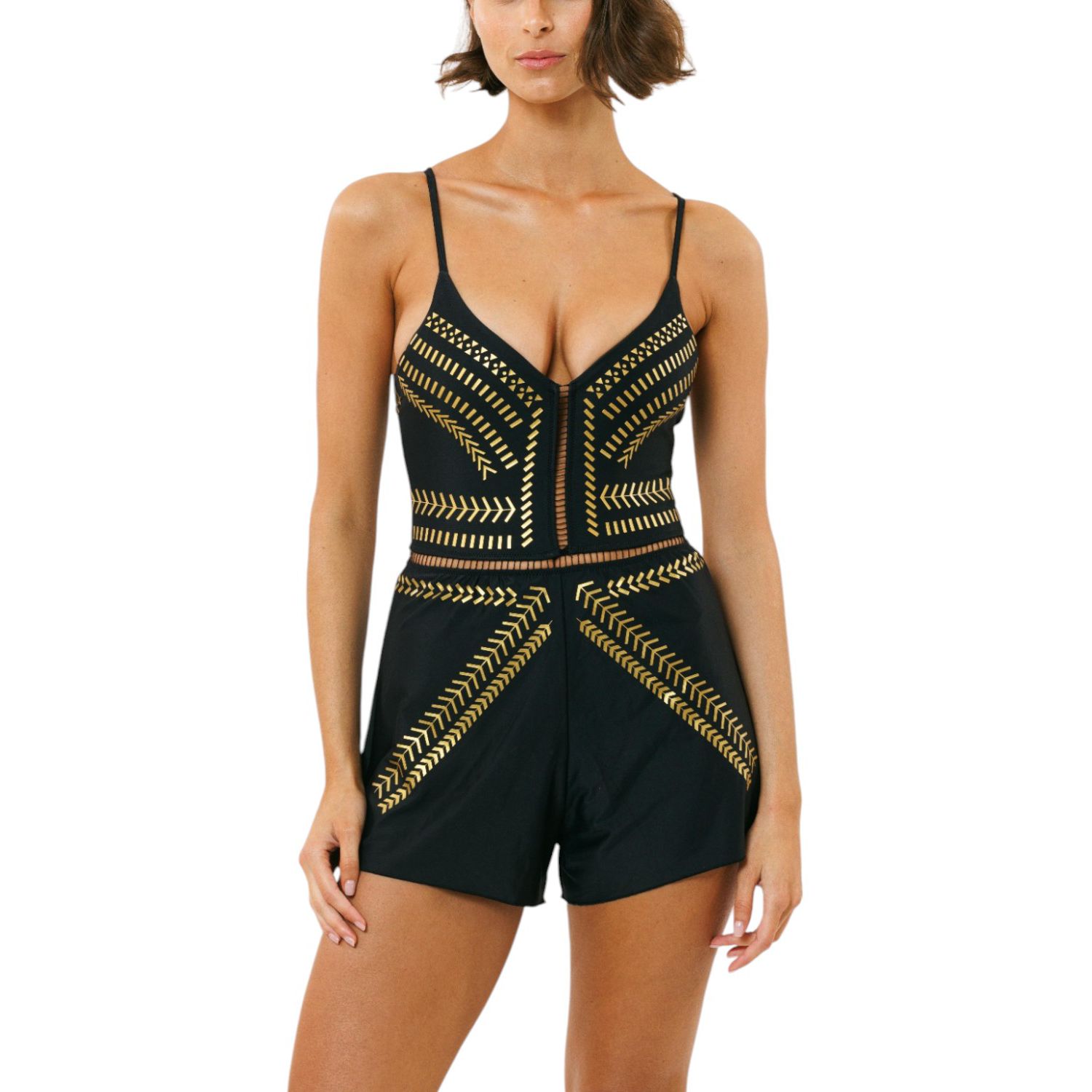 Women's Overall Onepiece Swimsuit