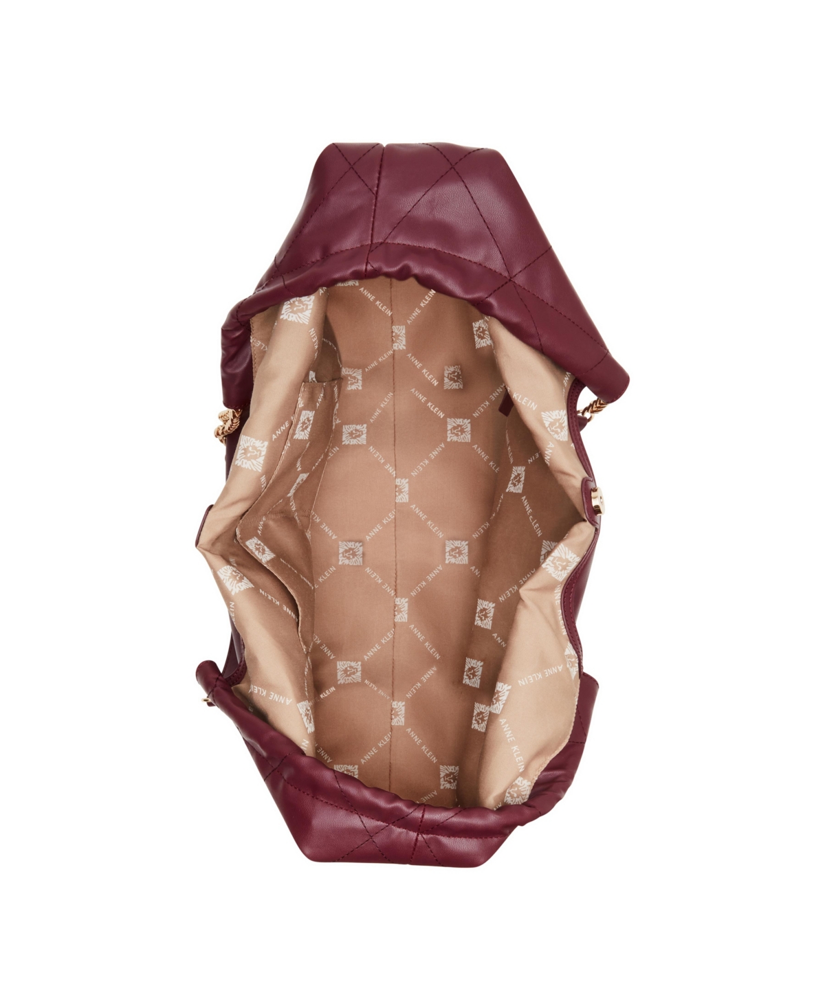 Anne Klein Stitched Quilted Extra Large Tote Bag