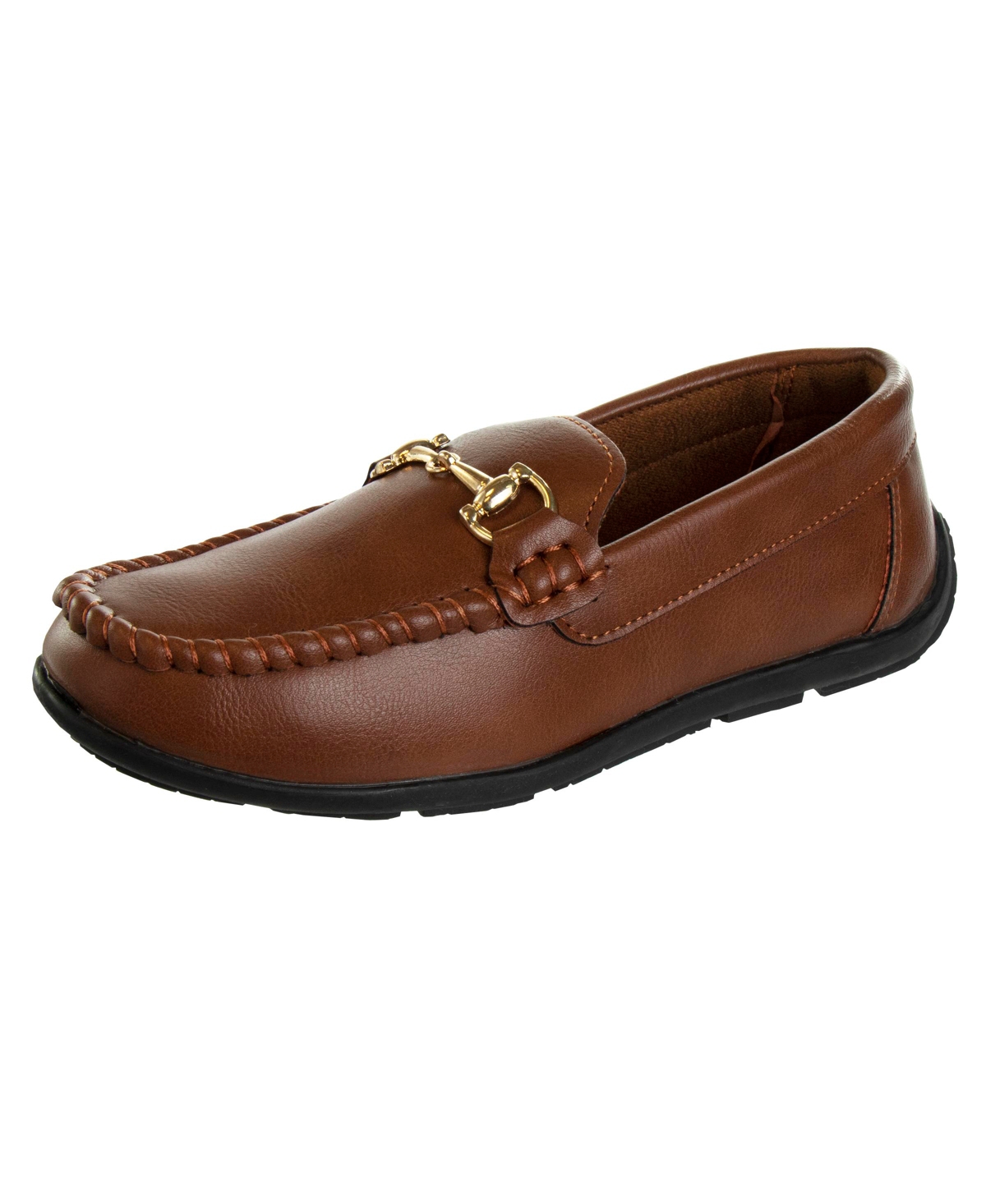 Josmo Toddler And Little Boys Loafer Dress Shoes In Cognac
