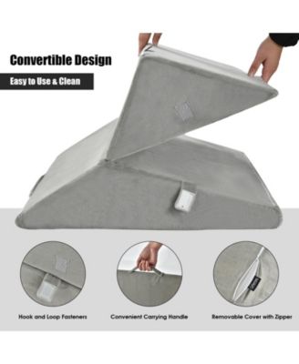 Adjustable Memory Foam Reading Sleep Back Support Pillow