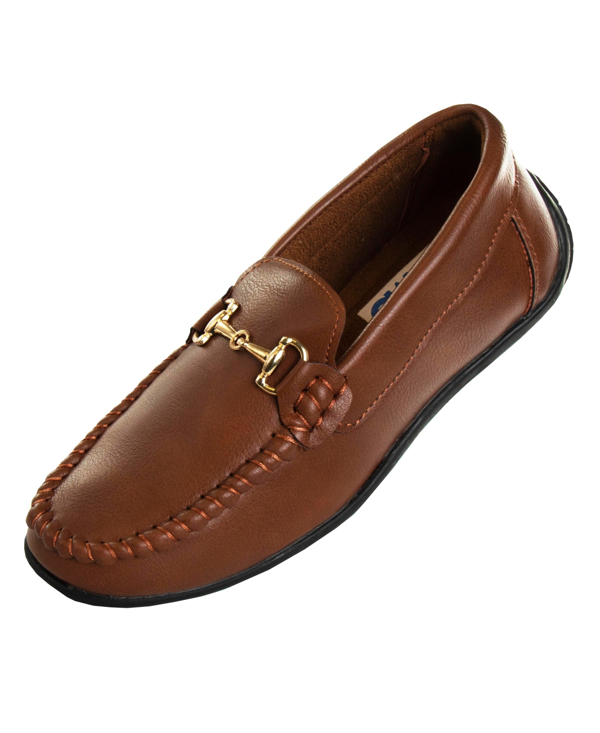 Josmo Toddler And Little Boys Loafer Dress Shoes In Cognac