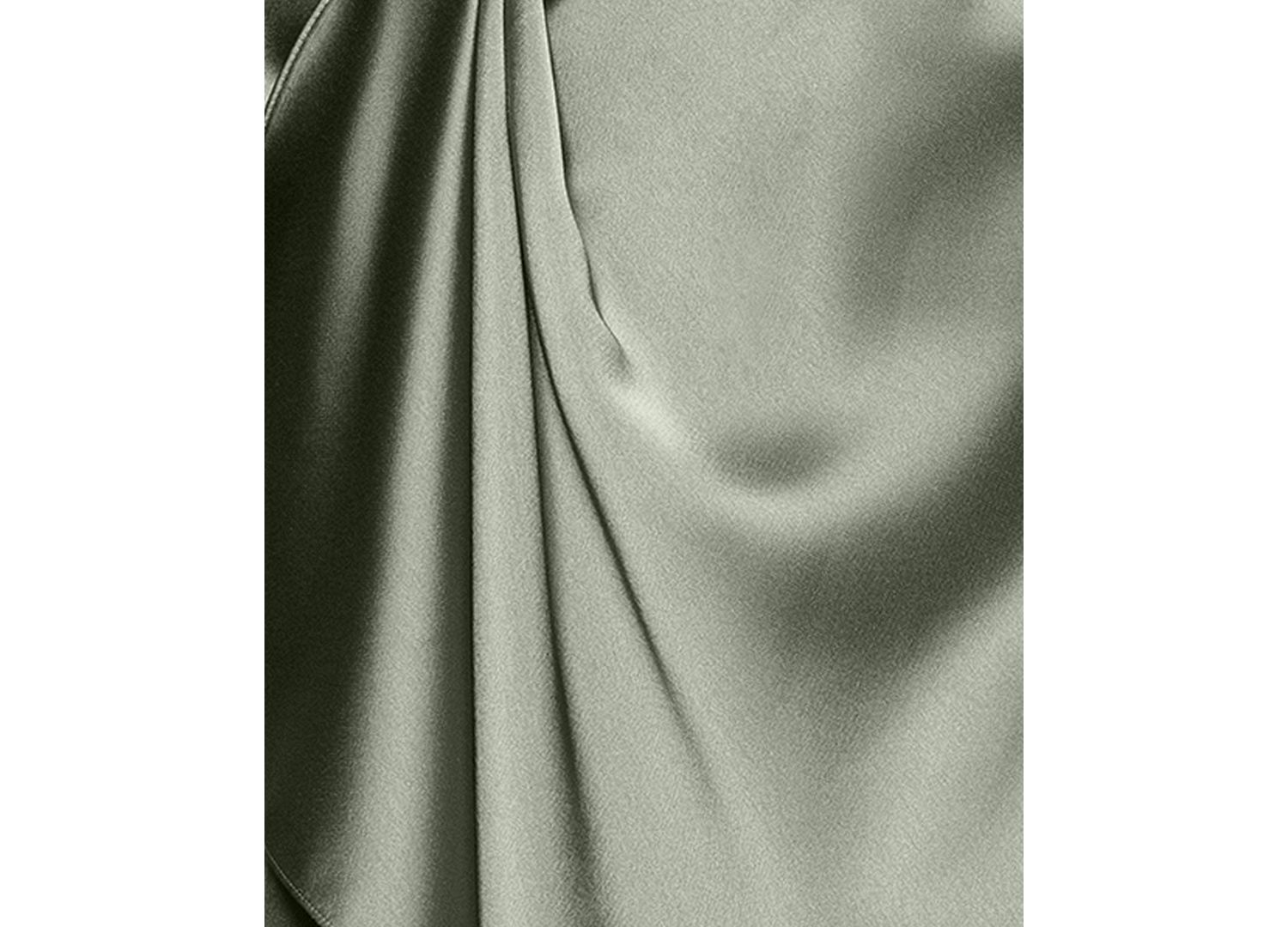 Women's Satin Shirtdress Gown