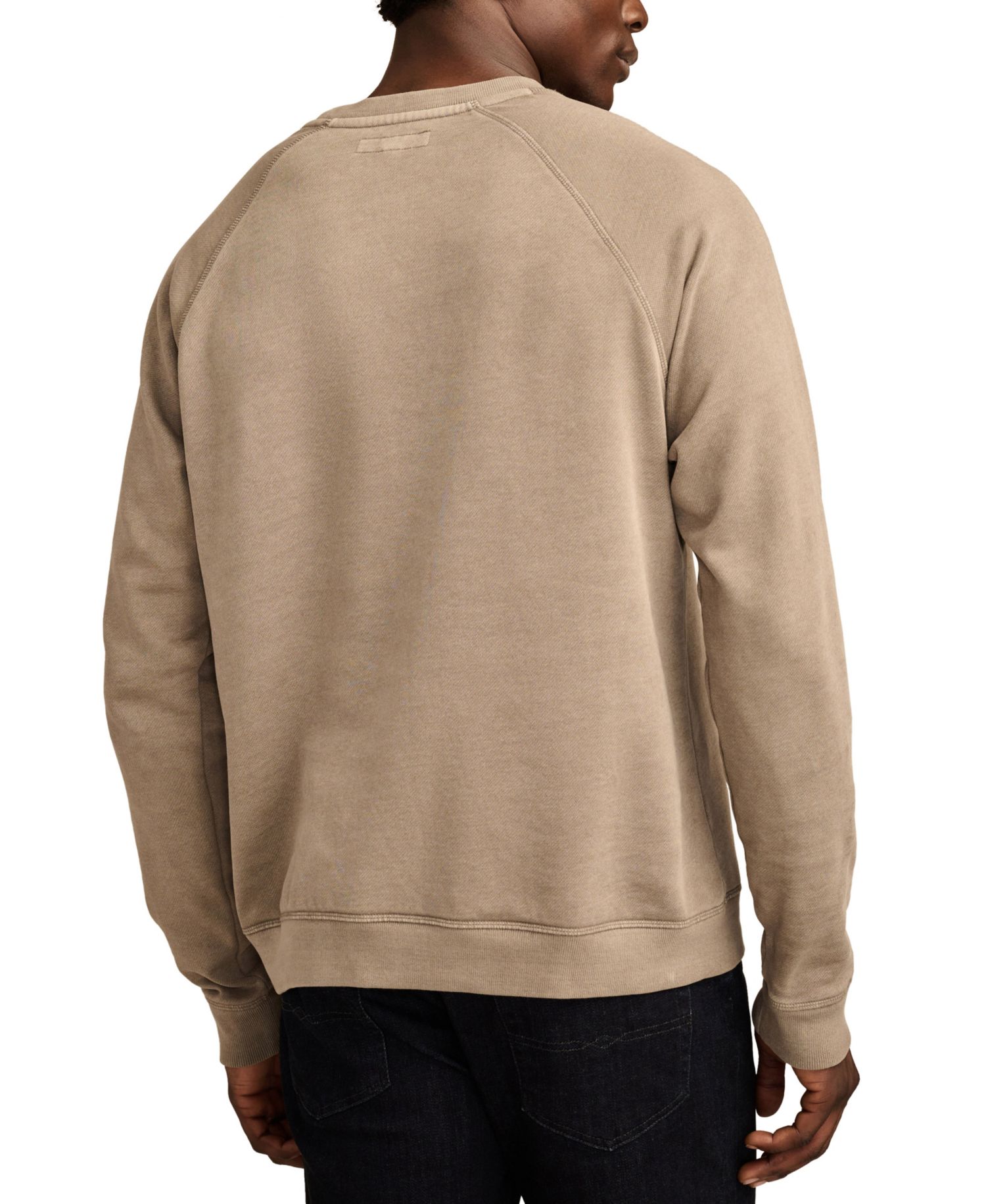 Men's Fleece Logo Raglan Crew Sweatshirt