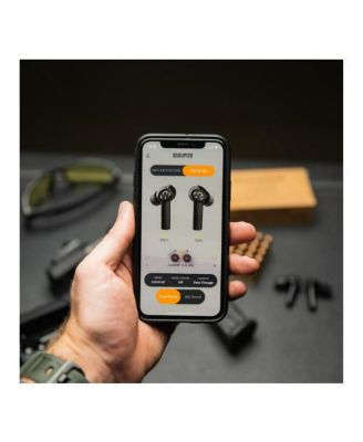 Walker's Disruptor Noise Canceling Bluetooth Earbuds with Forward Focus Mode