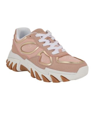 GUESS Women's Norina Lace-Up Cat Claw Chunky Sneakers - Macy's