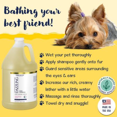 (Professional) Signature DAZZLING DOG ARGAN Dog Shampoo Argan Oil, Vitamin A, Geranium and Chamomile