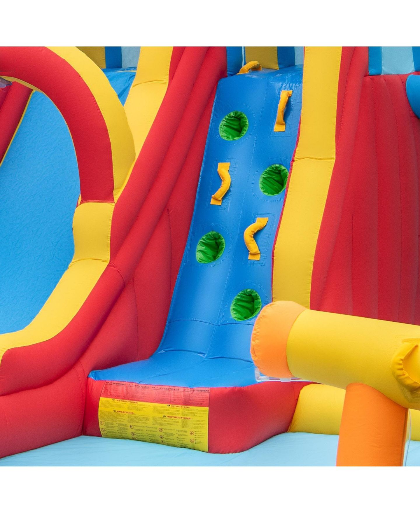 Детская игрушка GOUUN Inflatable Water Slide Water Park with Long Slide & Splash Pools, 163"L x 157"W x 91"H, Ages 3+ — фото 7