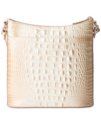 Katie Melbourne Embossed Leather Crossbody Bag