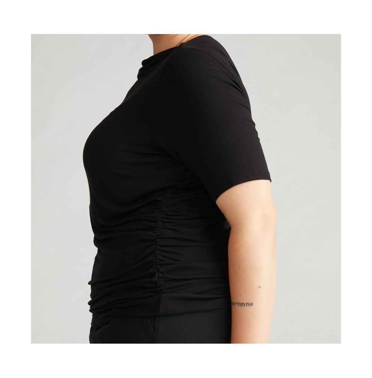 Universal Standard Plus Size Louise Short Sleeve Liquid Jersey Top
