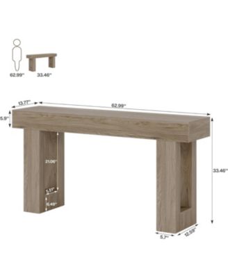 63-Inch Console Table