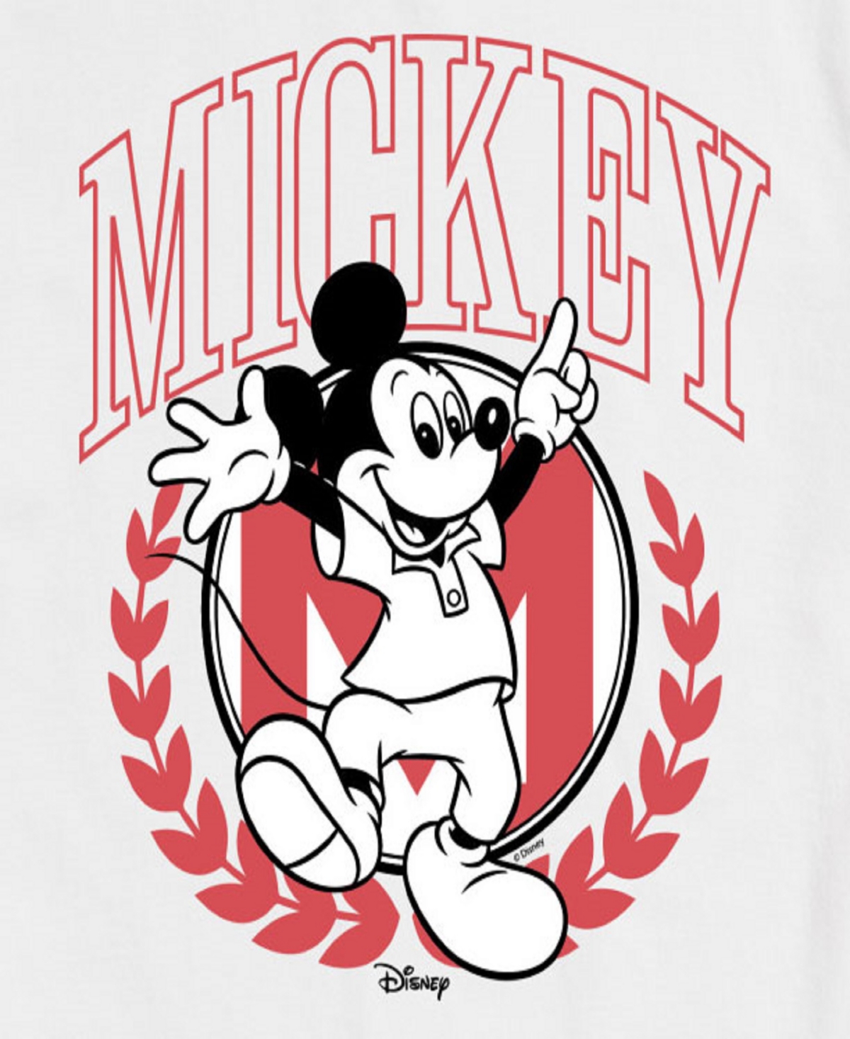 Airwaves Men's Disney Mickey Mouse Short Sleeve Tee