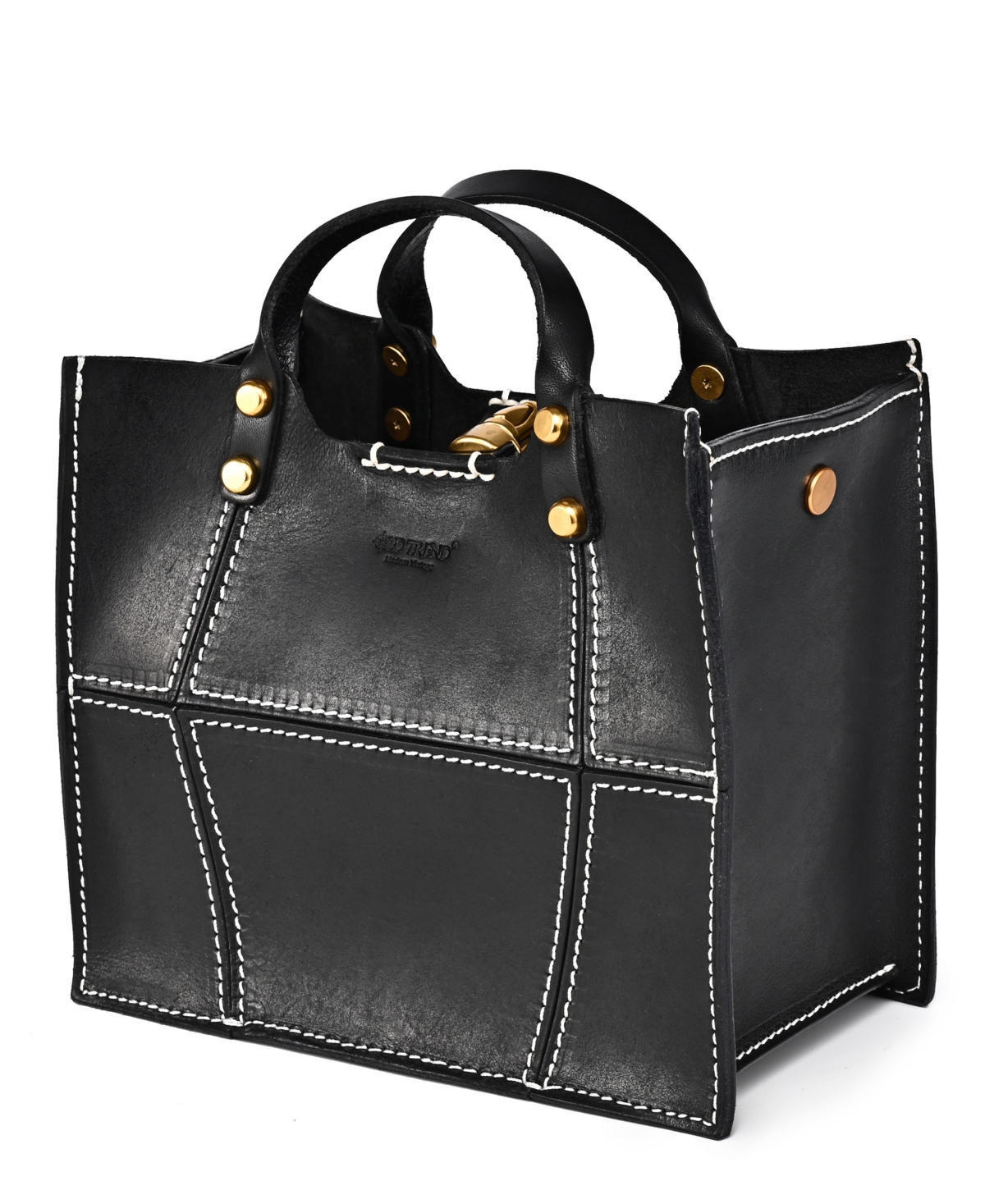 Old Trend Women's Genuine Leather Rosa Transport Tote Bag In Black