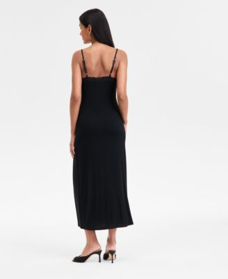 Women's Lace-Trim Knit Nightgown, Exclusively at Macy's