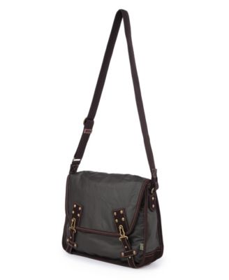 Dolphin Canvas Messenger Bag