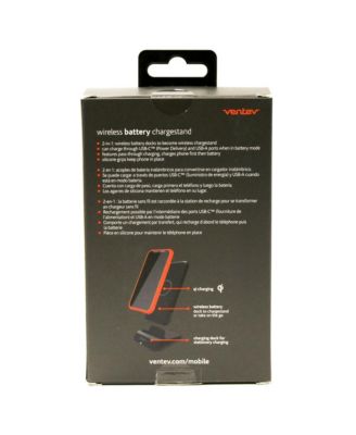 10W ULTRAFAST 2-in-1 Charge Stand and 10k mAh Portable Battery