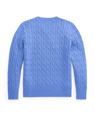 Polo Ralph Lauren Big Boys Cable-Knit Cotton Sweater