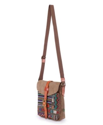 Four Season Canvas Crossbody Bag