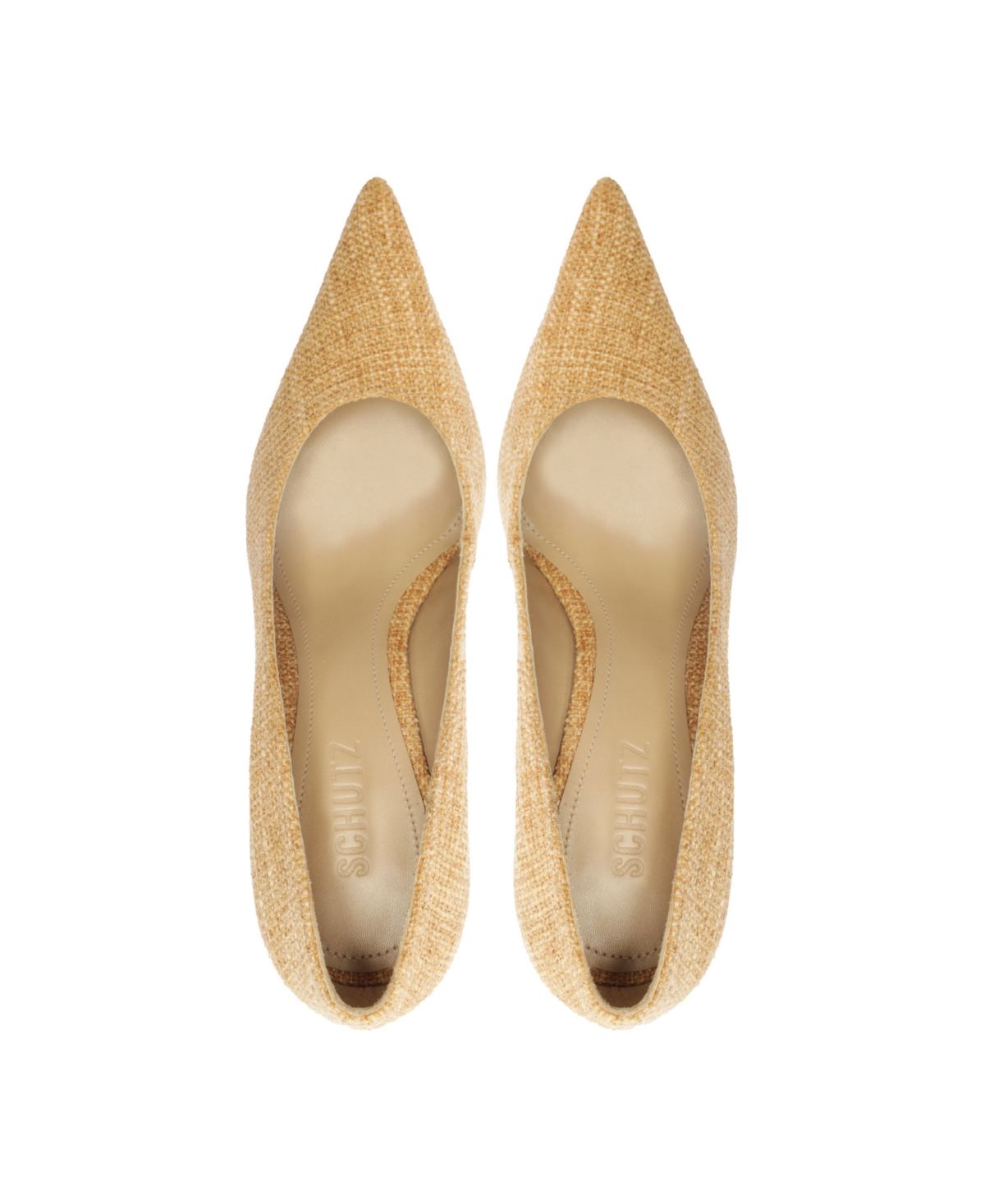 Shop Schutz Women's Lou Slip On Pumps In Beige