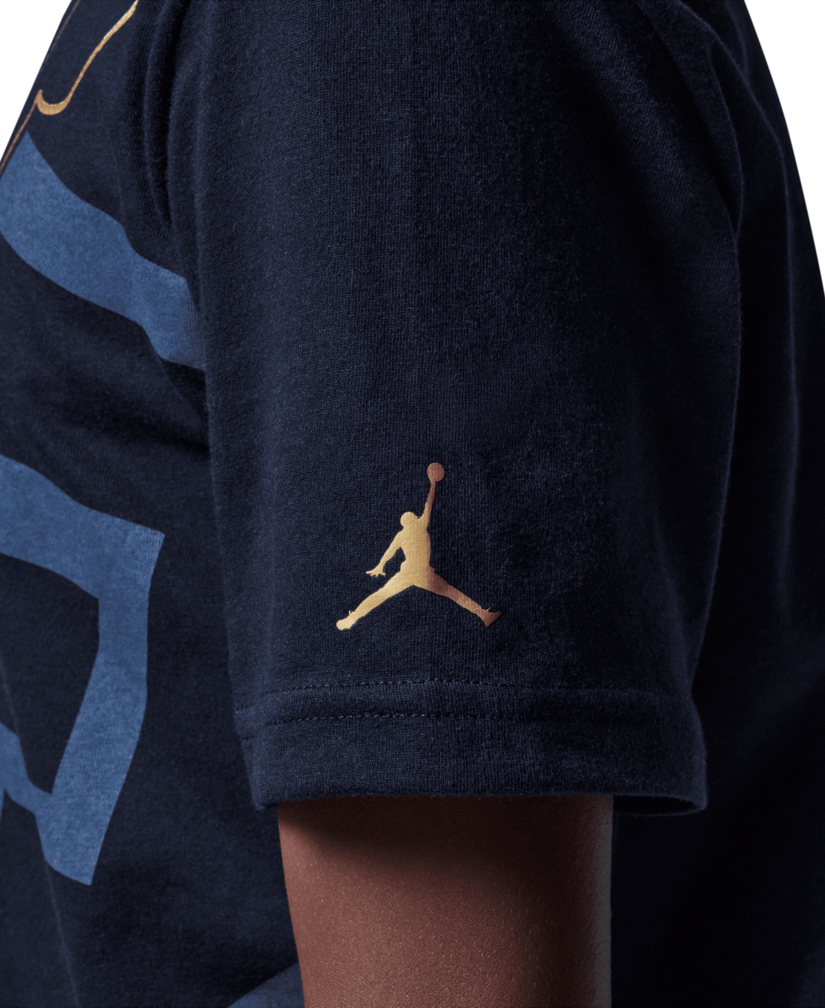 Jordan Big Boys Jumpman Shine Graphic Tee