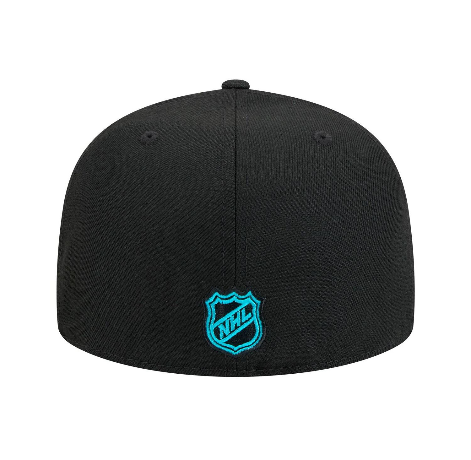 Men's Black San Jose Sharks Core 59FIFTY Fitted Hat