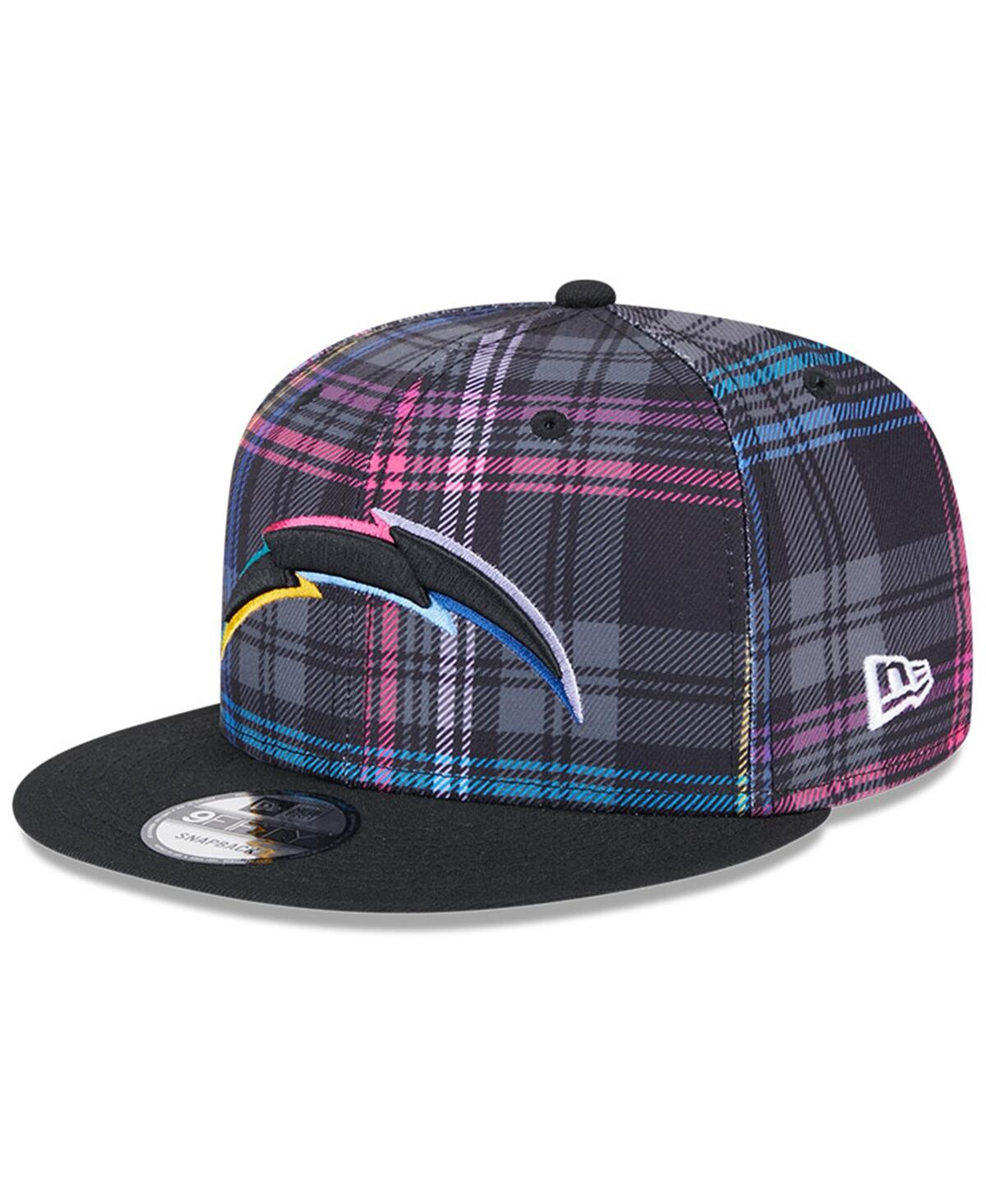 New Era Big Boys and GirlsLos Angeles Chargers 2024 Nfl Crucial Catch 9FIFTY Snapback Hat - Black