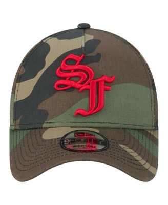 Men's Camo San Francisco 49ers Mystic Camo A-Frame 9FORTY Adjustable Hat
