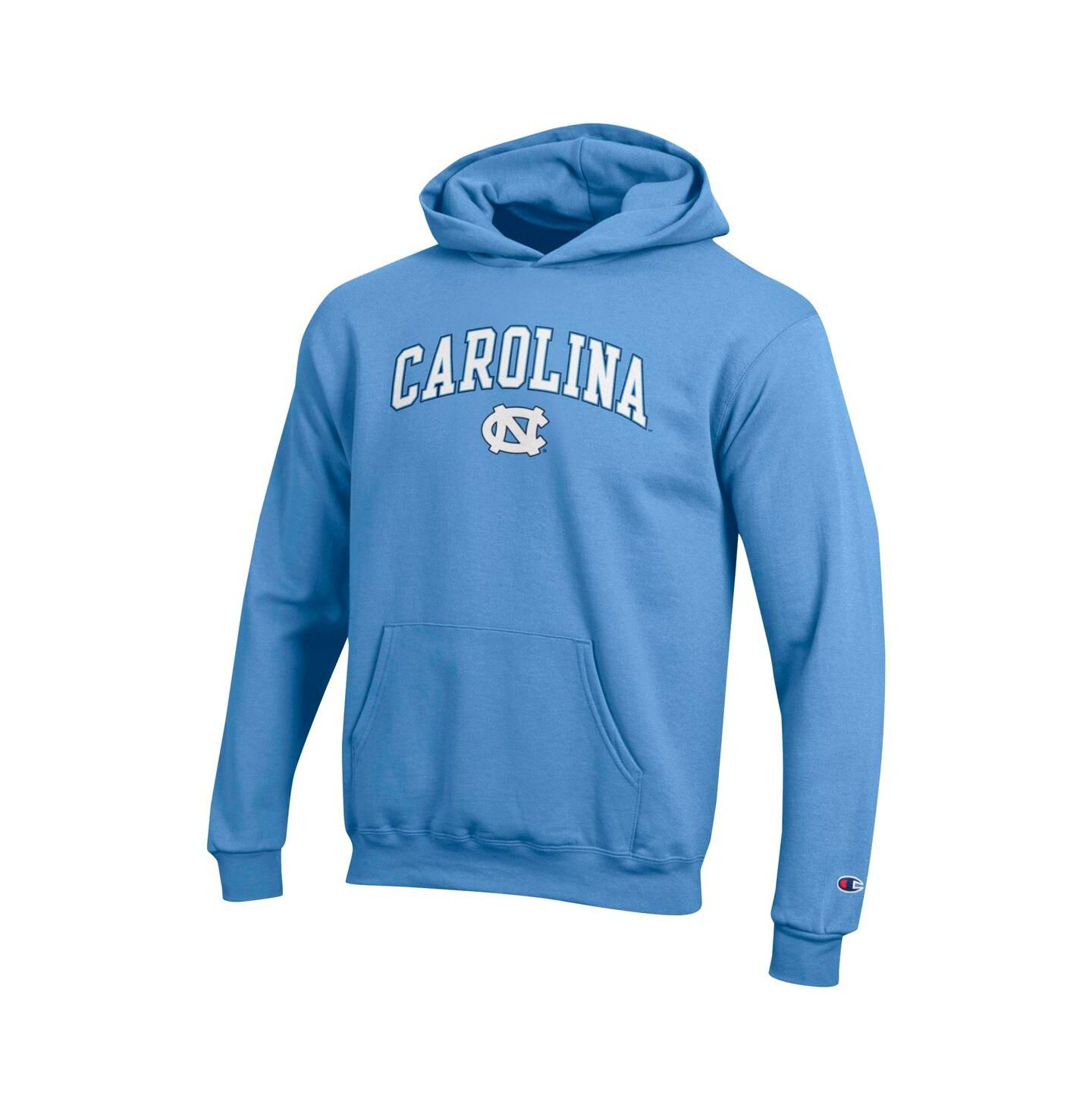Детские худи Champion Carolina Blue North Carolina Tar Heels Campus Pullover — фото 2