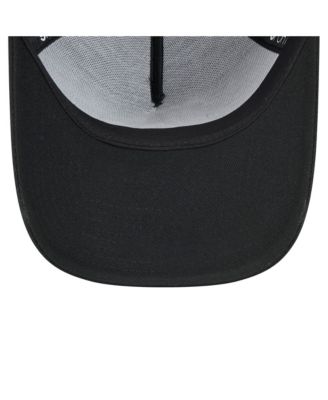 Men's Black Las Vegas Raiders Mystic 9FORTY A-Frame Adjustable Hat