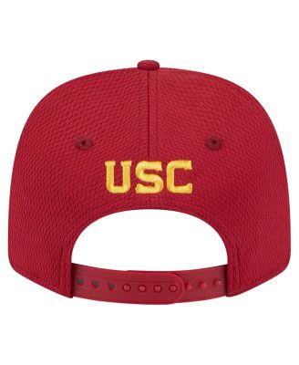 Men's Crimson USC Trojans COOLERA 9SEVENTY Rope Stretch-Snap Hat