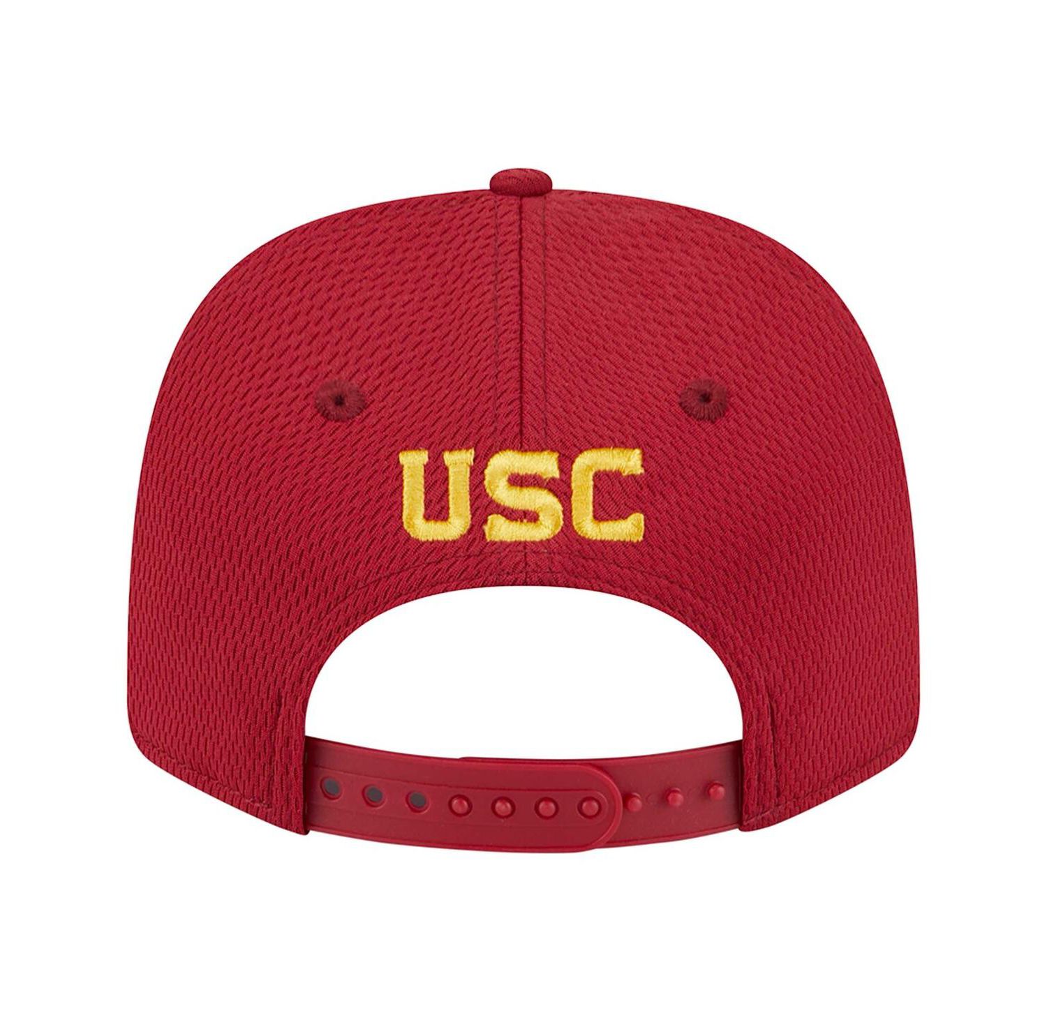 Men's Crimson USC Trojans COOLERA 9SEVENTY Rope Stretch-Snap Hat
