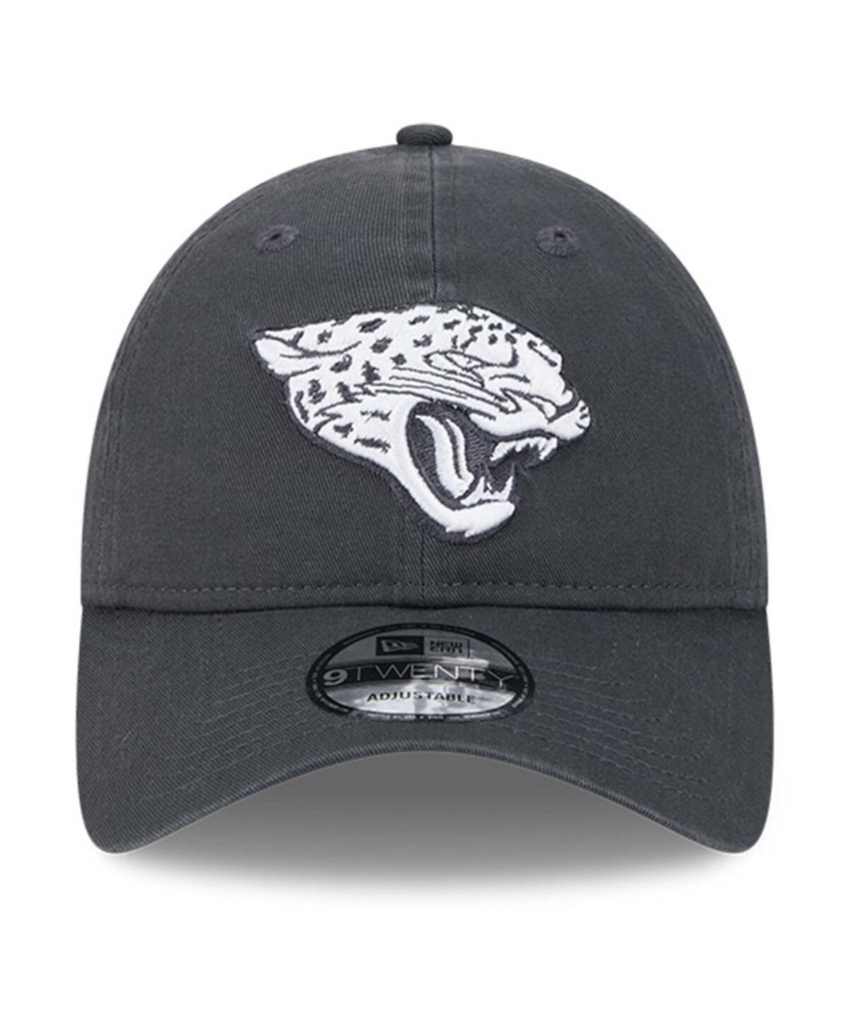 New Era Men'sJacksonville Jaguars 2024 Salute To Service 9TWENTY Adjustable Hat - Graphite