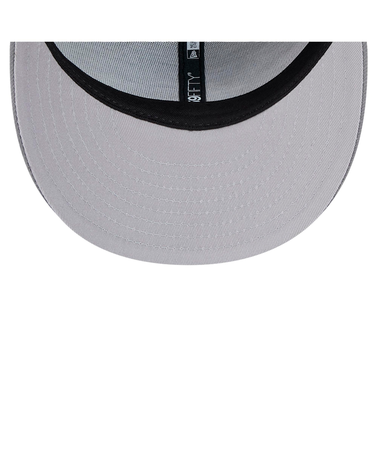 New Era Men's Gray Detroit Lions Omaha Low Profile 59FIFTY Fitted Hat