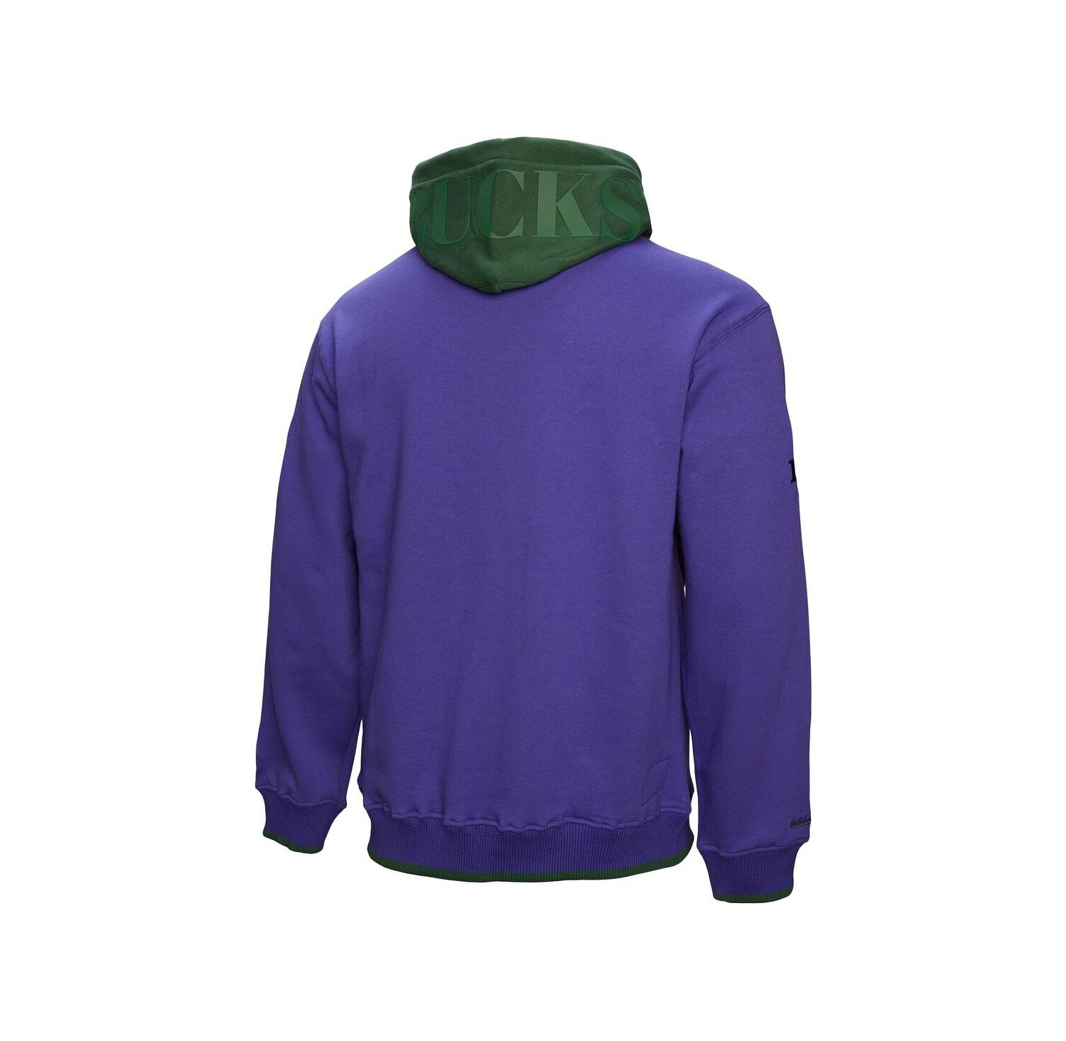 Men's Purple Milwaukee Bucks Hardwood Classics Team OG 3.0 Pullover Hoodie