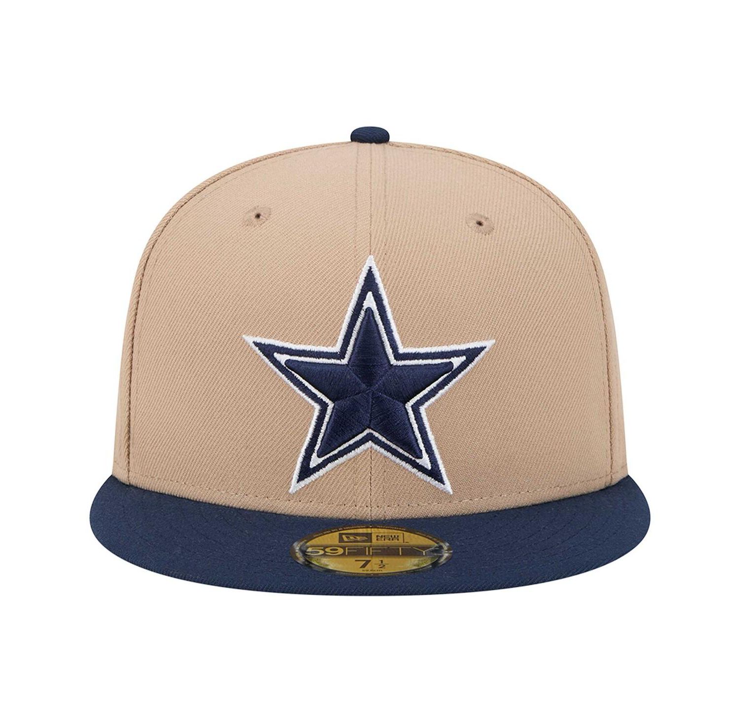 Men's Tan Dallas Cowboys 59FIFTY Fitted Hat