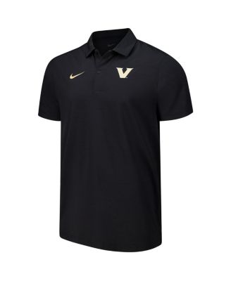 Men's Black Vanderbilt Commodores Performance Polo