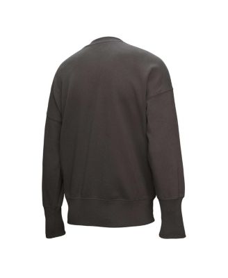 Women's Charcoal Dallas Cowboys Distressed Logo 4.0 Pullover Sweatshirt