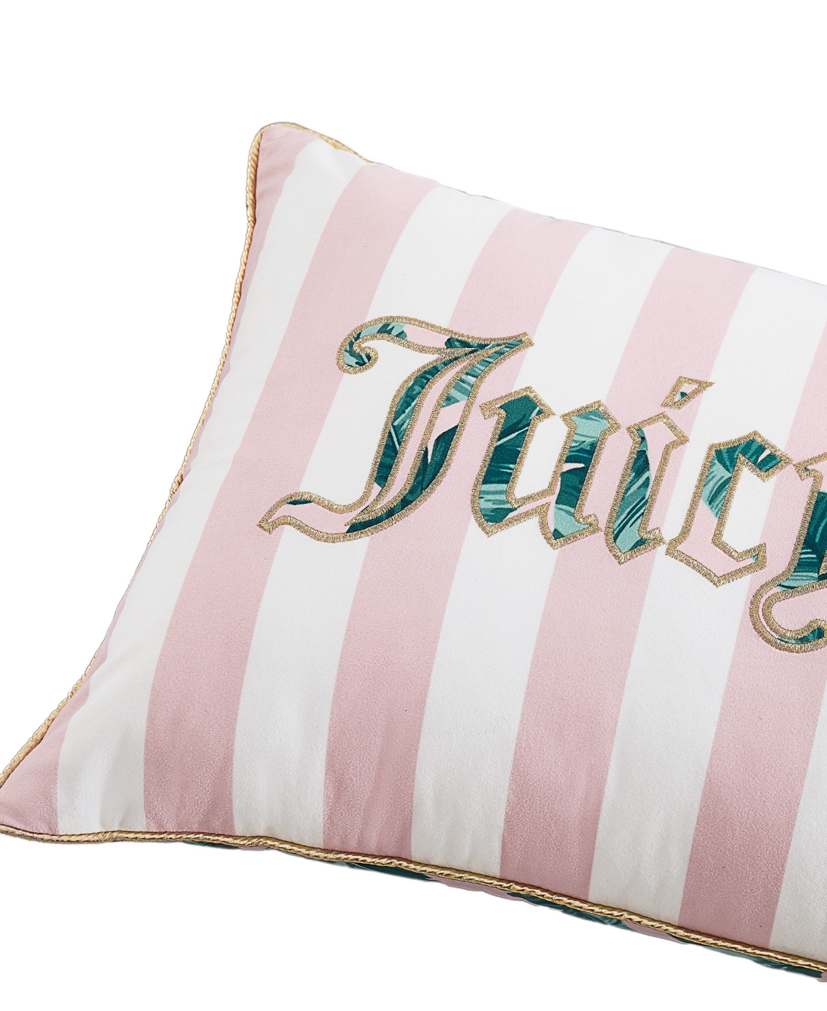 Juicy Couture Tropical Palm Decorative Pillow,