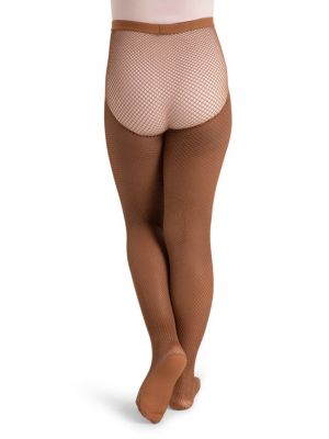 Girls Professional Fishnet Seamless Tight